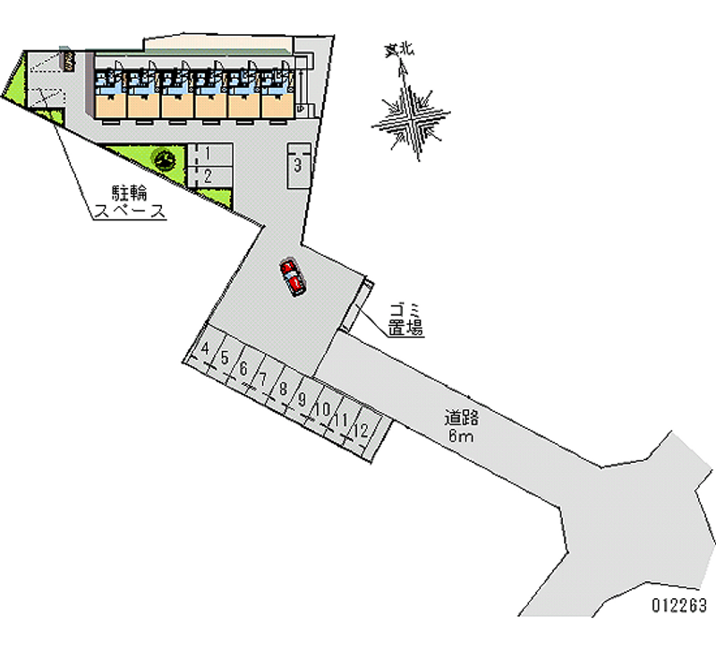 12263 Monthly parking lot