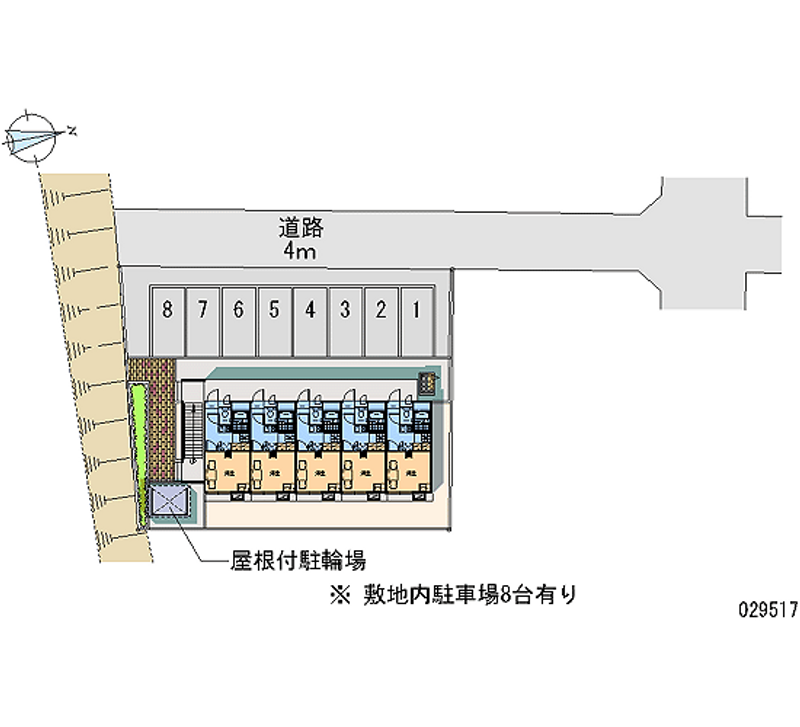 レオパレスピース　ワン 月極駐車場