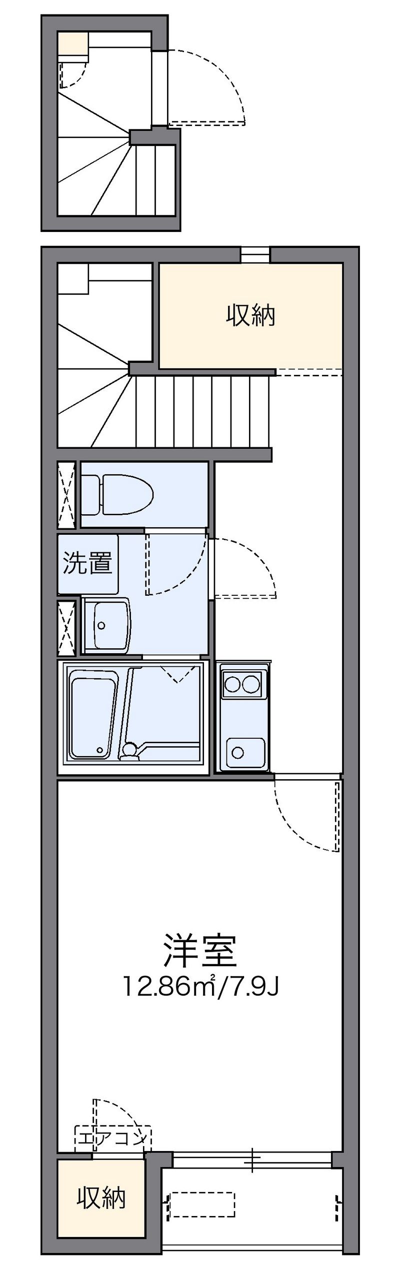 レオネクスト葵 間取図