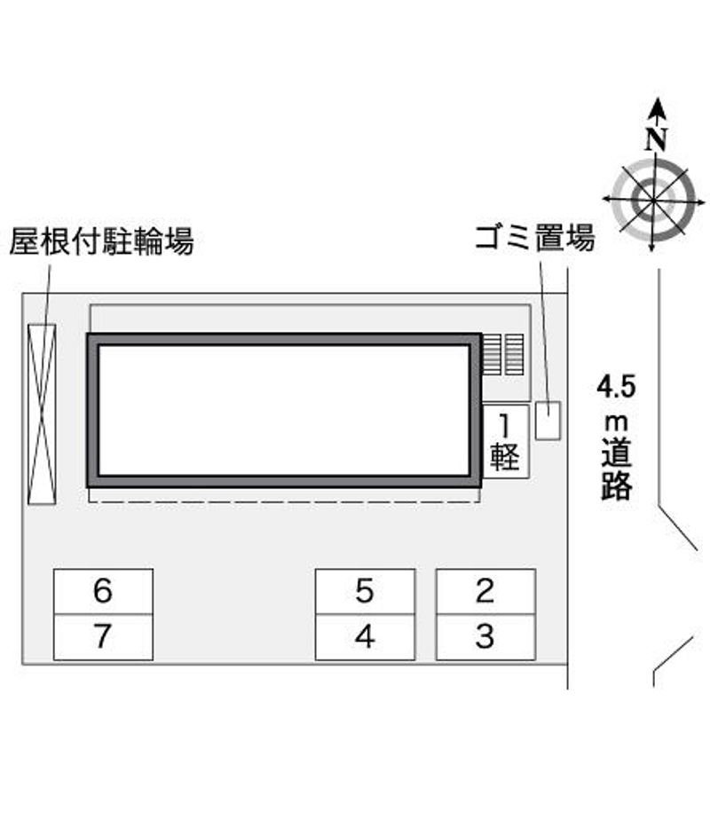 レオパレスＨＡＬ 配置図