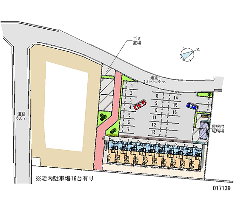 17139月租停車場