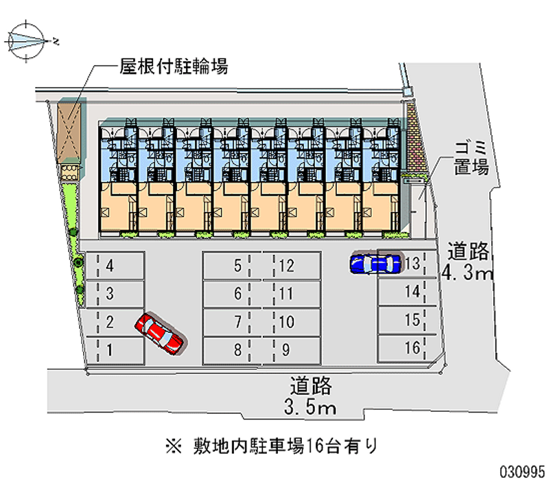 30995 Monthly parking lot