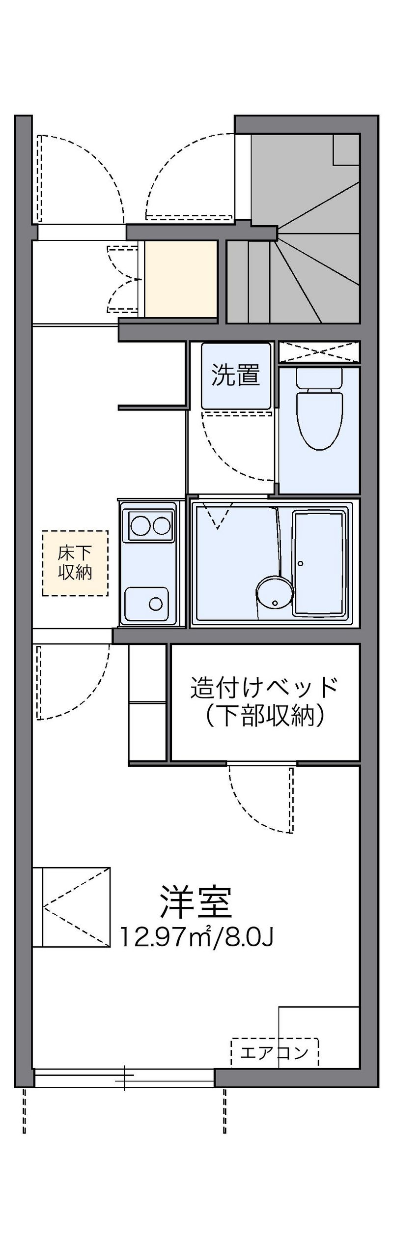 レオネクストアムルタート 間取図