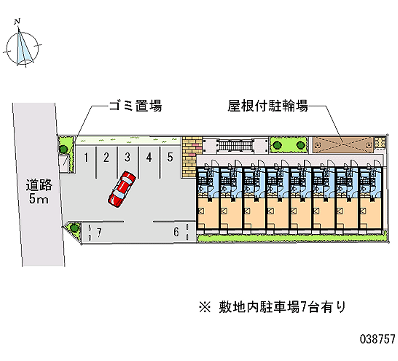 38757 Monthly parking lot