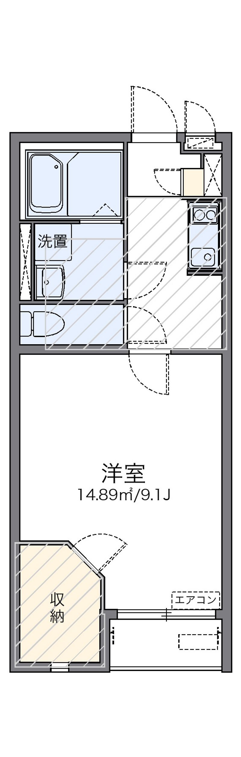 レオネクストシュエット　パトリ 間取図