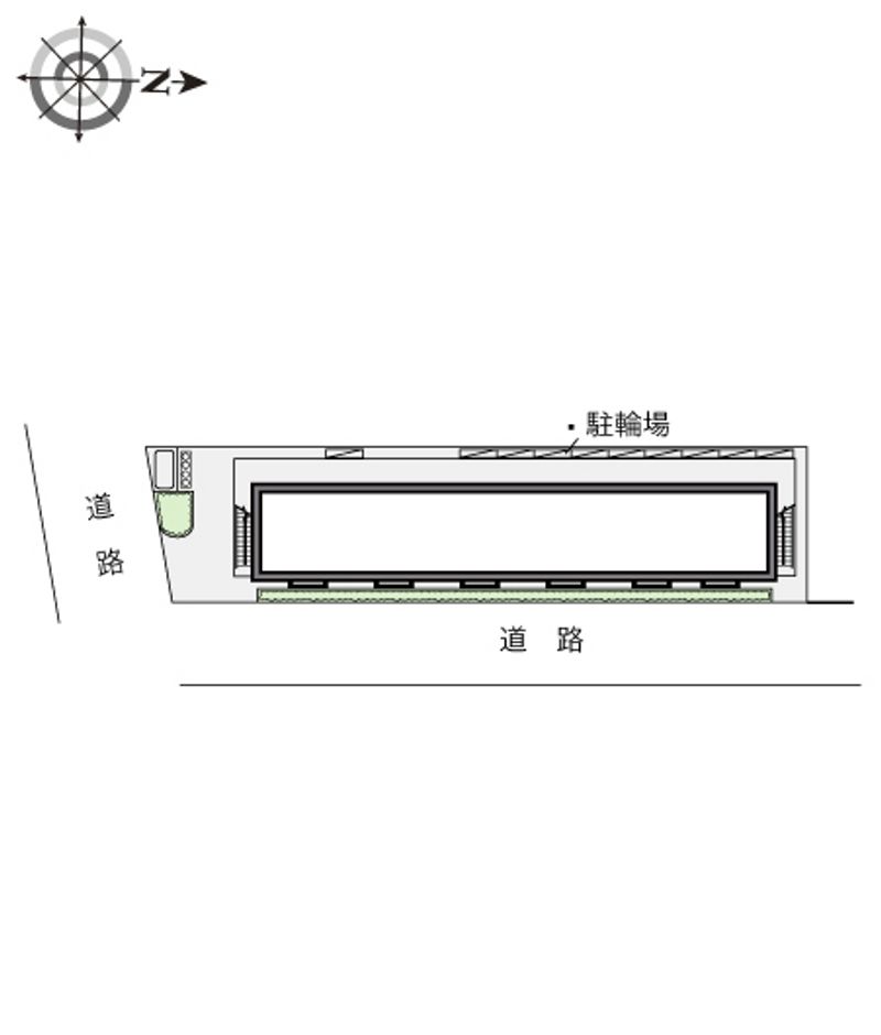 レオパレスＣｒｅｓｔ 配置図