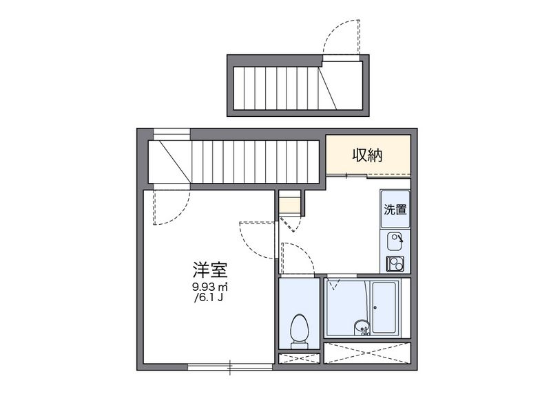 レオパレス扇 間取図