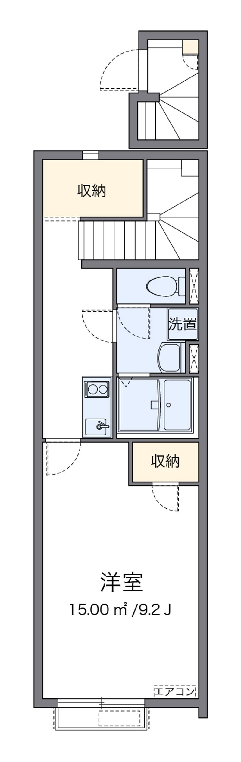 クレイノＧＡＲＤＥＮ　丘　Ⅱ 間取図