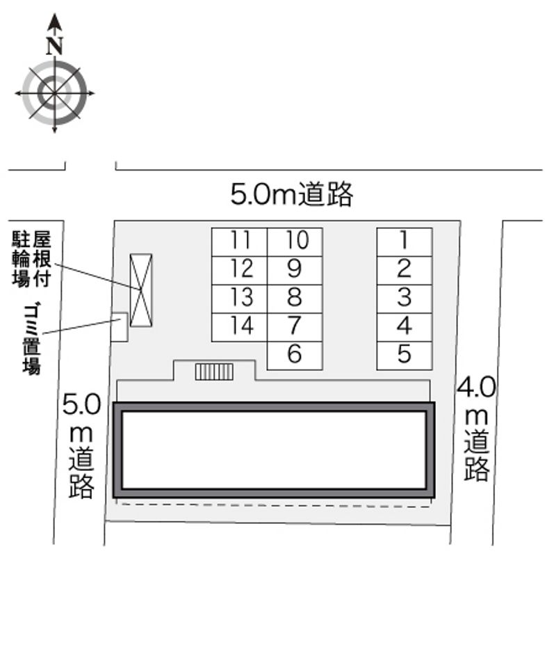 レオパレスＳｏｌｅｉｌ 駐車場