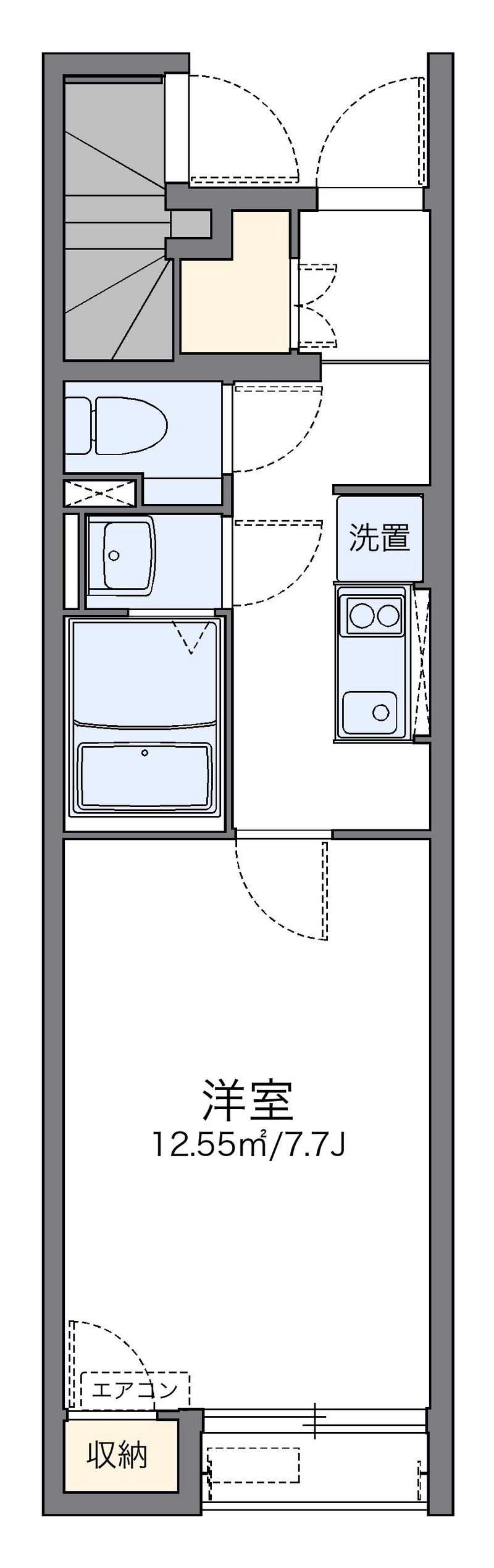 レオネクストジュン 間取図