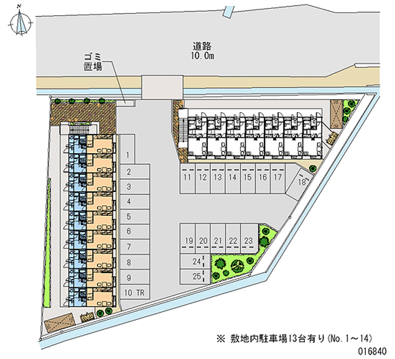 16840月租停车场