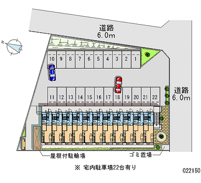 22150 Monthly parking lot