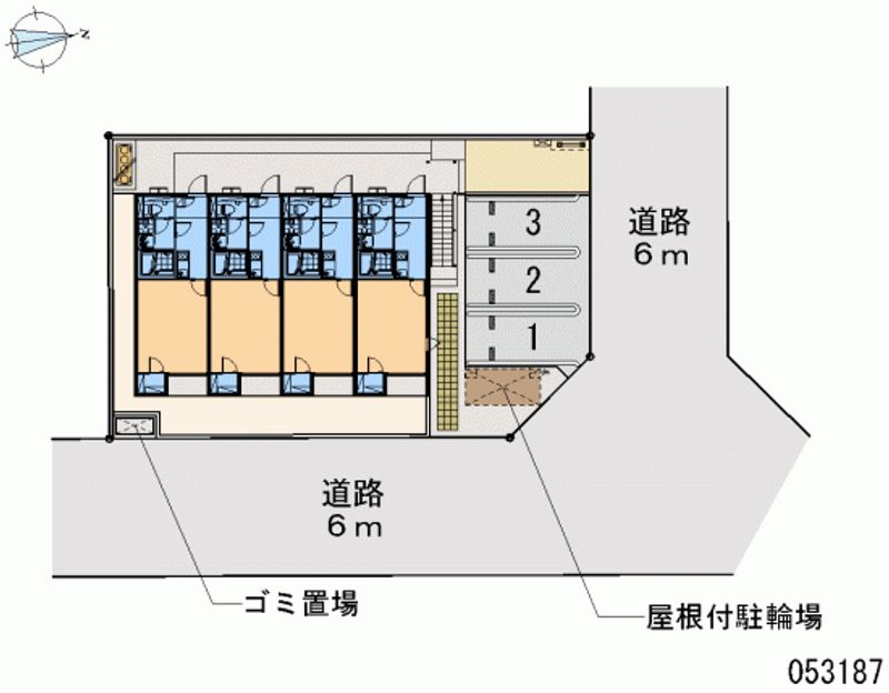 53187月租停車場