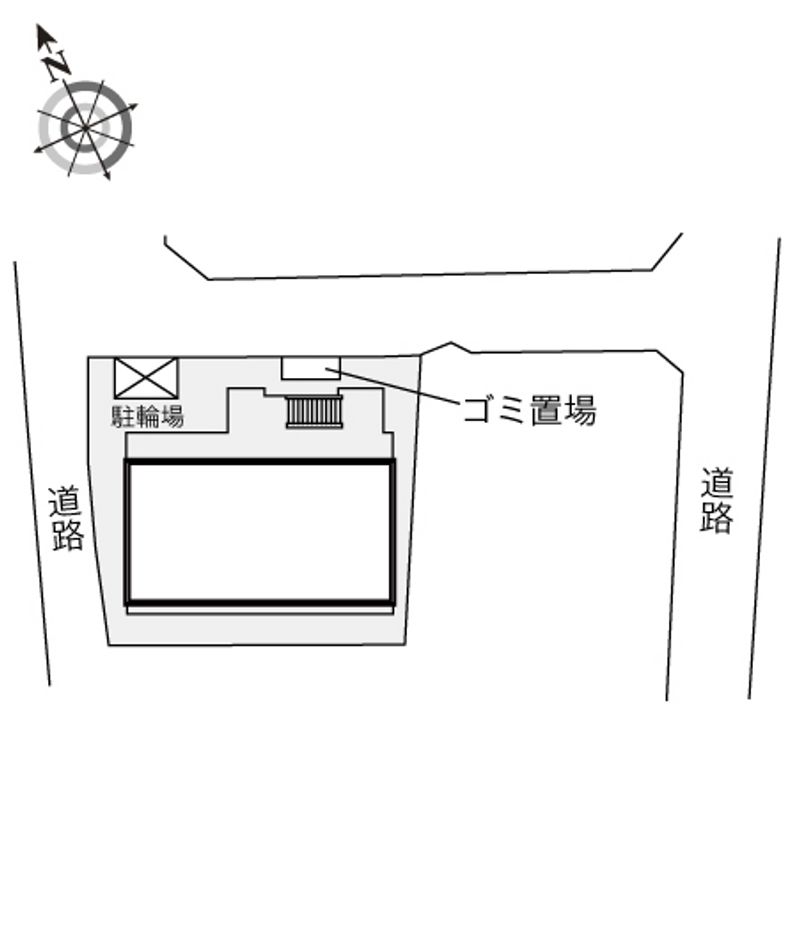 レオパレス片山 配置図