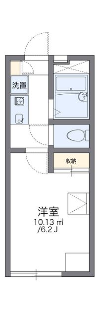 レオパレスアルテミス 間取り図