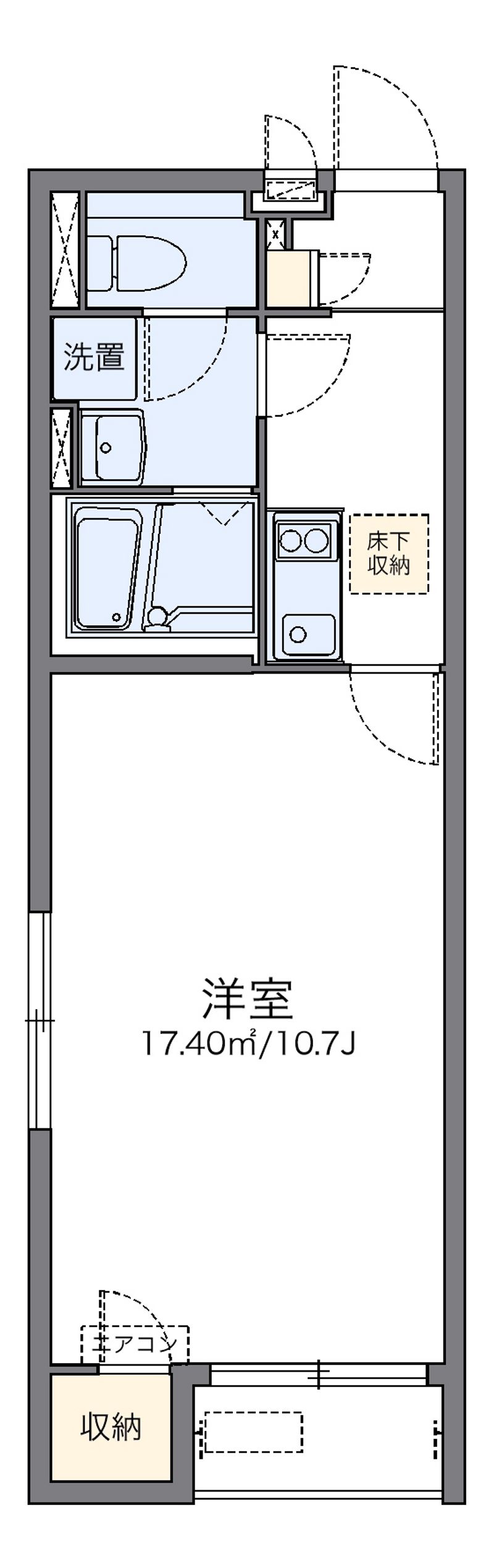 レオネクストヴェンセル 間取図