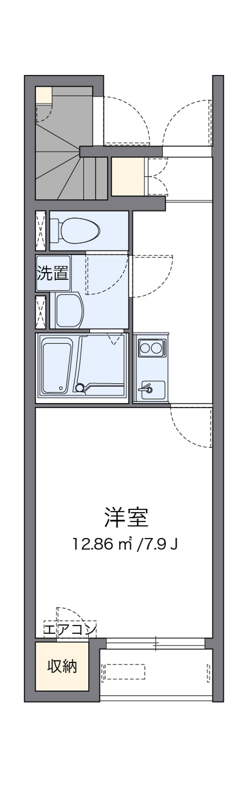 レオネクストわがや 間取図