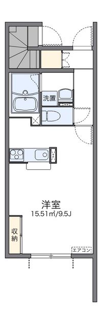 レオネクストＫＫ 間取り図