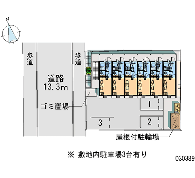 レオパレスシェルター 区画図