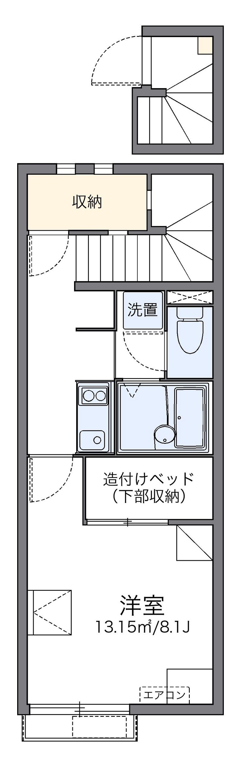 レオネクストクラインガルテン 間取図