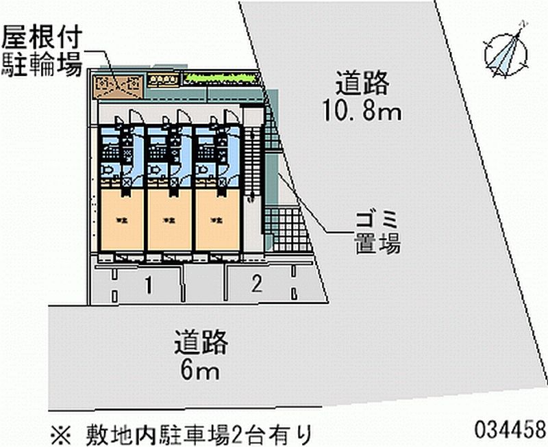 レオパレスＧＯＹＡ　本郷 区画図