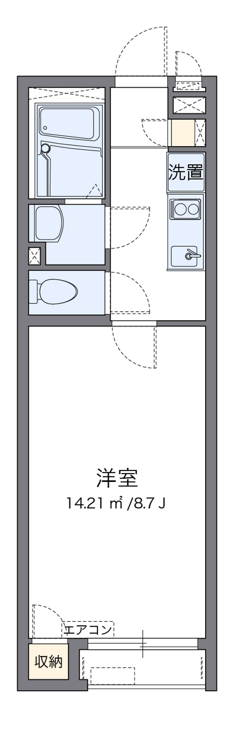 CLEINO Forest Hayasaka Floor plan