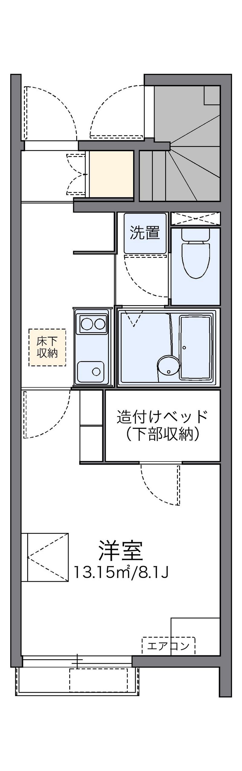 レオネクストフォルティッシモ 間取図