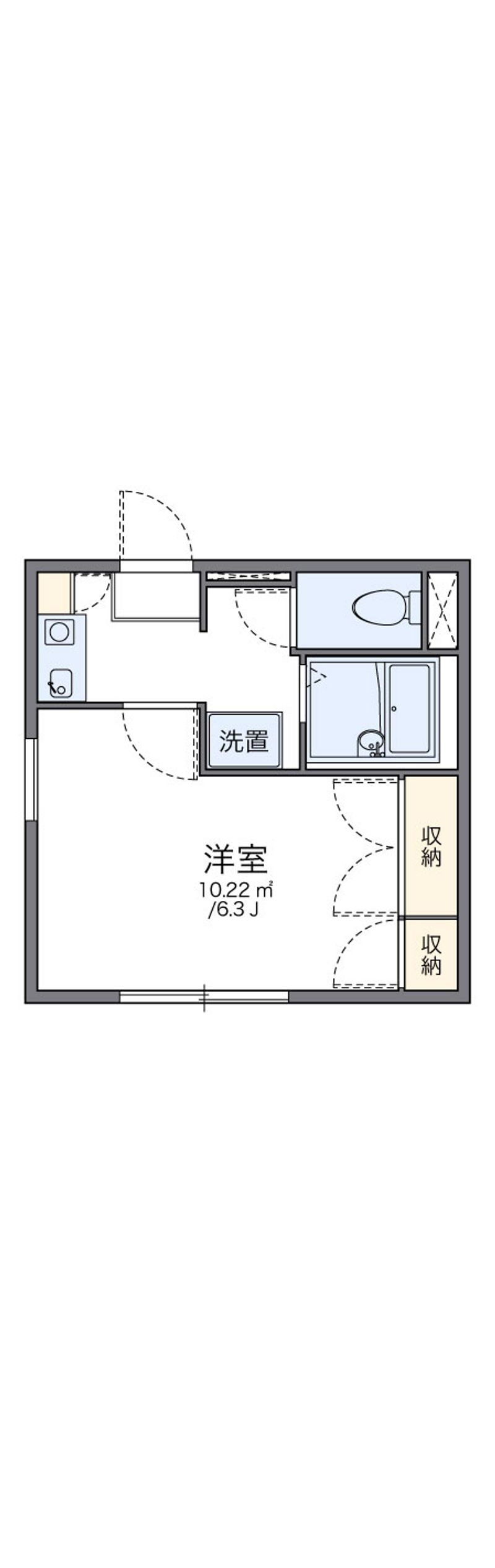 leopalace Tatemachi 평면도