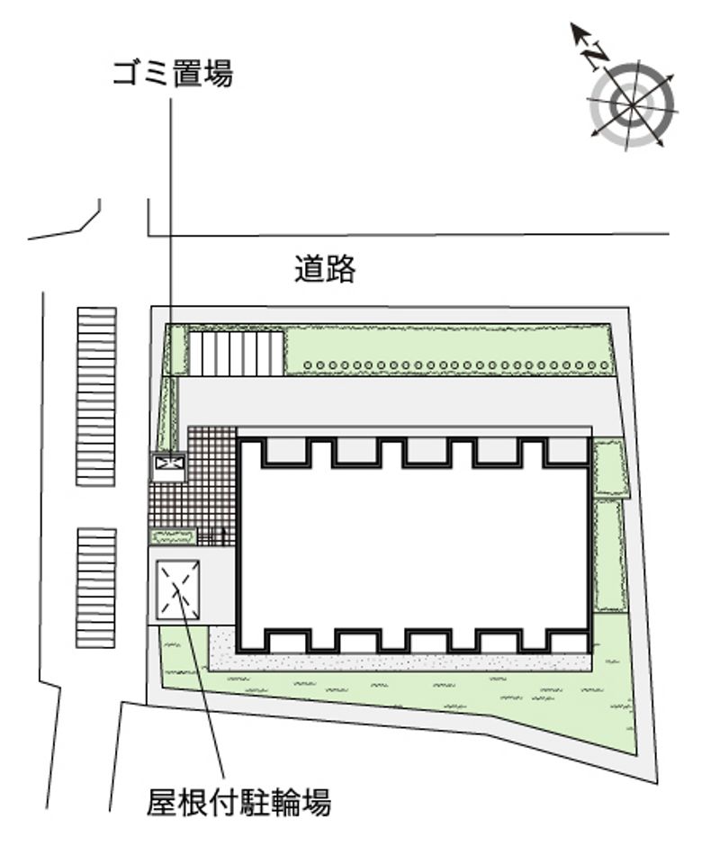 レオネクストグレイス玉川学園 配置図
