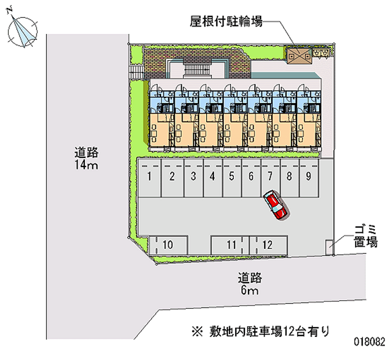 18082 Monthly parking lot