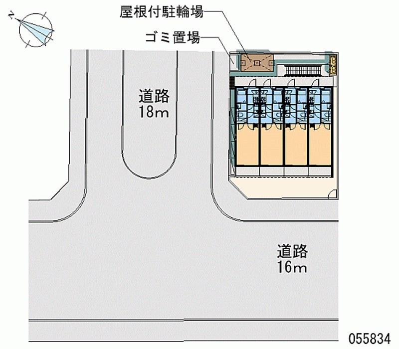 クレイノきよらか 区画図
