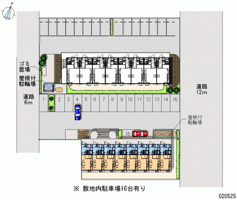 20525 Monthly parking lot