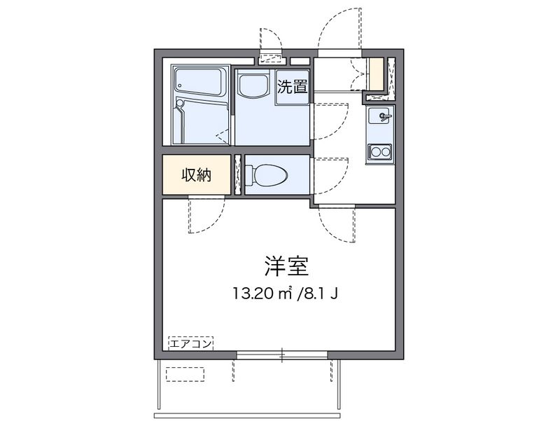 レオネクストサンドリーム 間取図