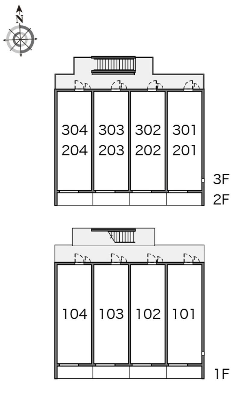 レオネクストＡＤＡＭＡＮＴⅢ 間取配置図
