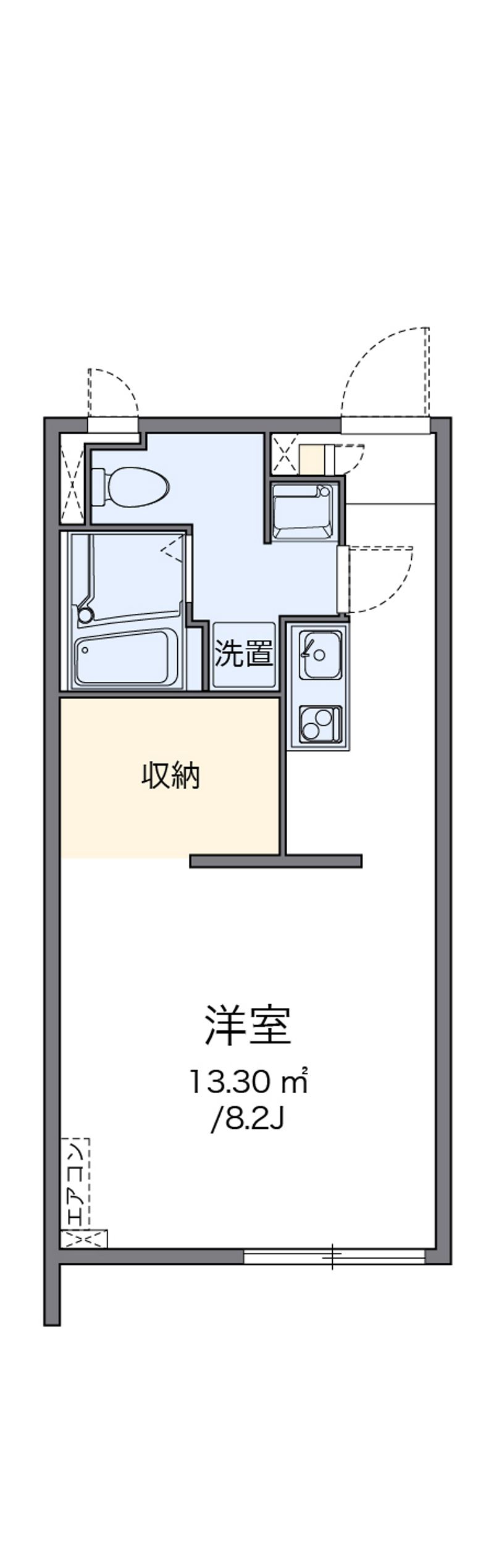 アルク上石川 間取図