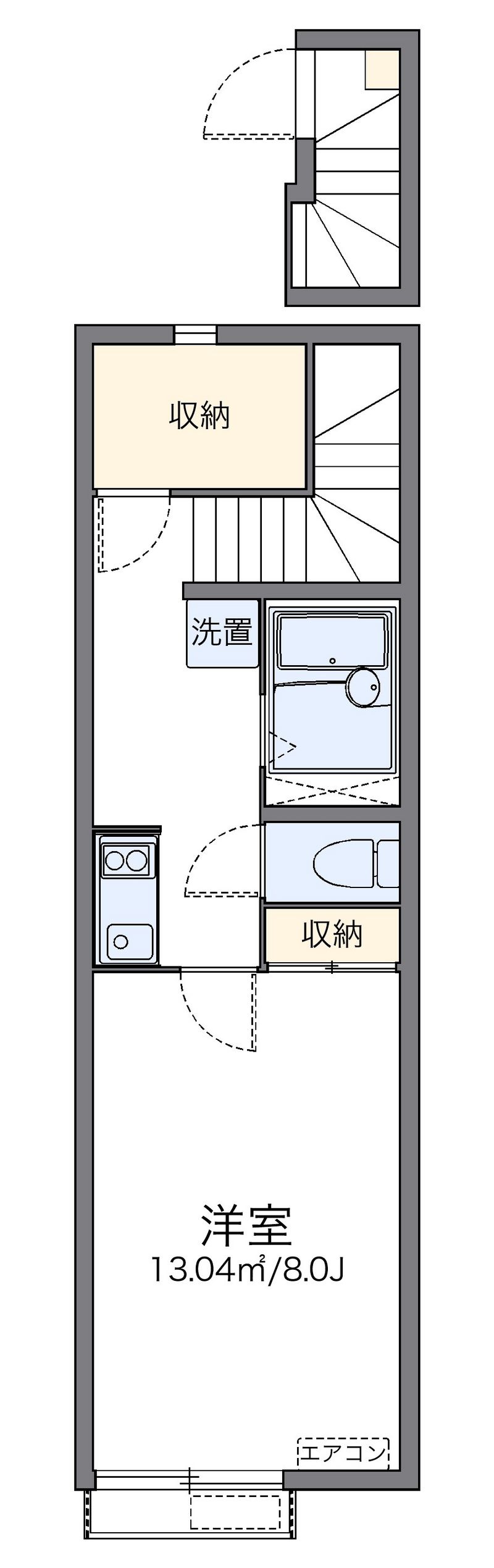 レオネクストマグノリア 間取図