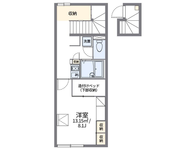レオパレスＳＴＫＨ５ 間取図
