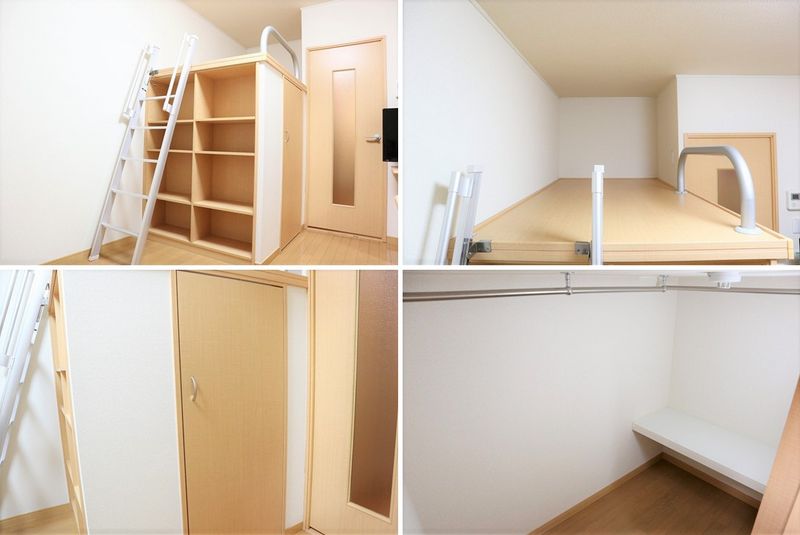 レオパレスアルファード 収納