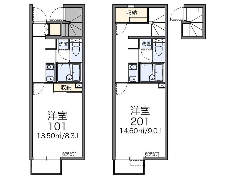 レオネクストさくら五段坂Ⅱ 間取図