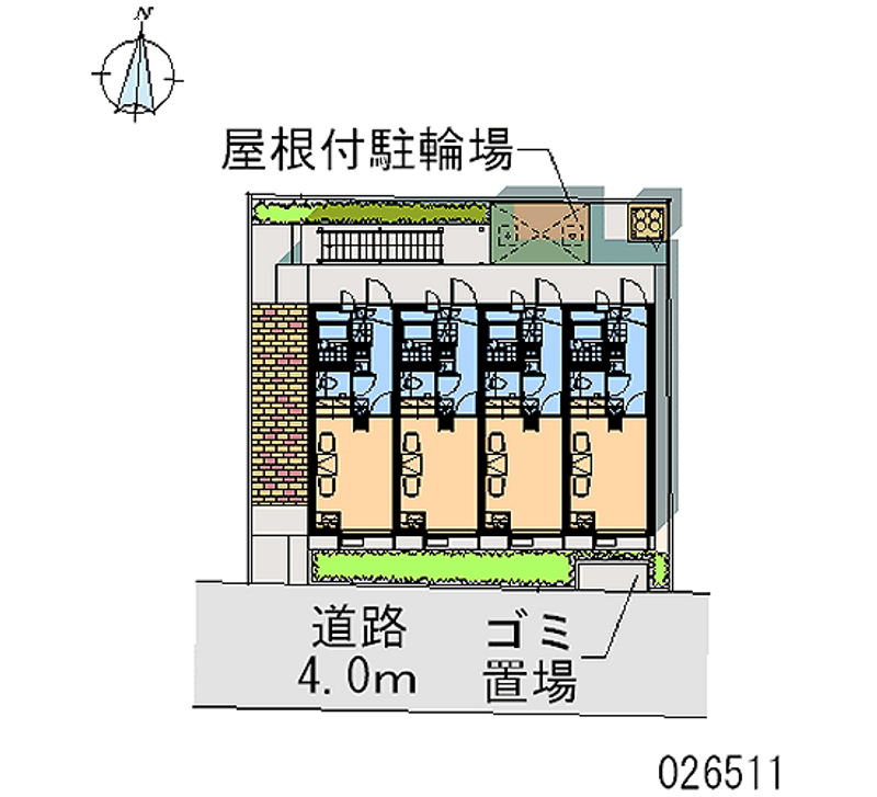 レオパレスＯＦＫ 区画図