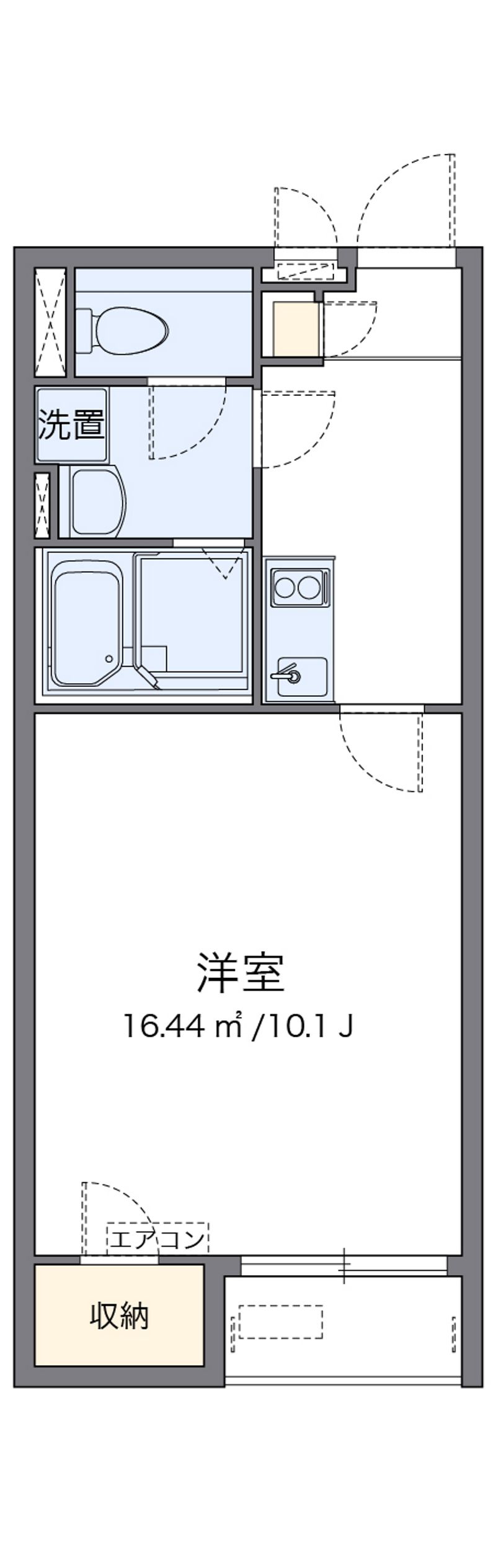クレイノクレメンテⅡ 間取図