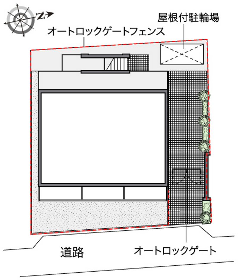 レオパレスカナンの家 配置図