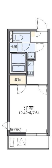 レオネクストラグレージュⅡ 間取り図