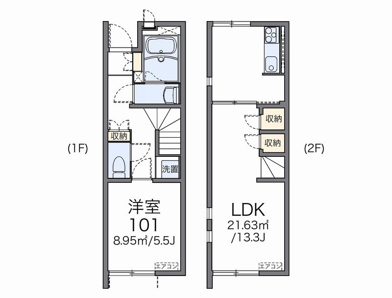 レオネクスト国分通 間取図