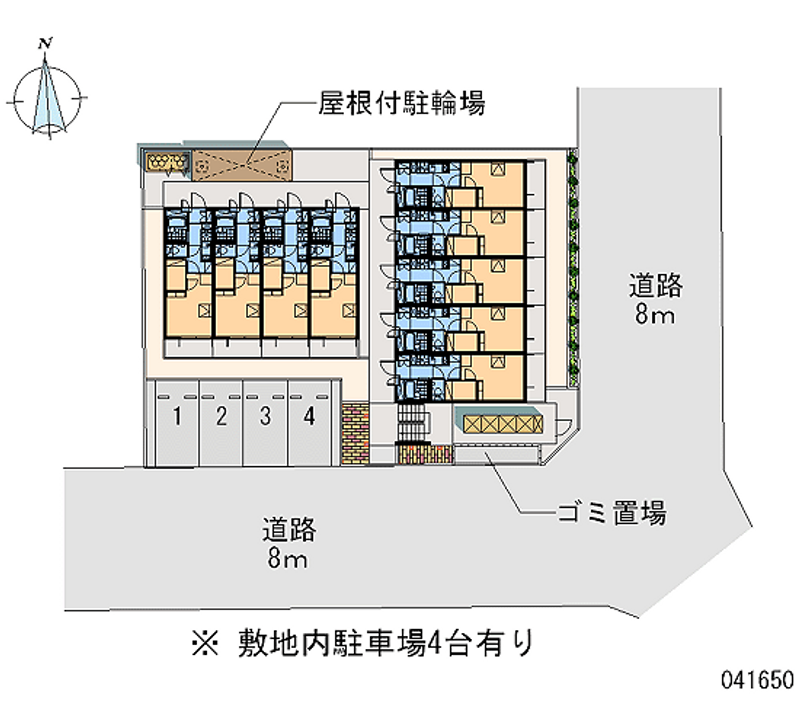 41650 Monthly parking lot