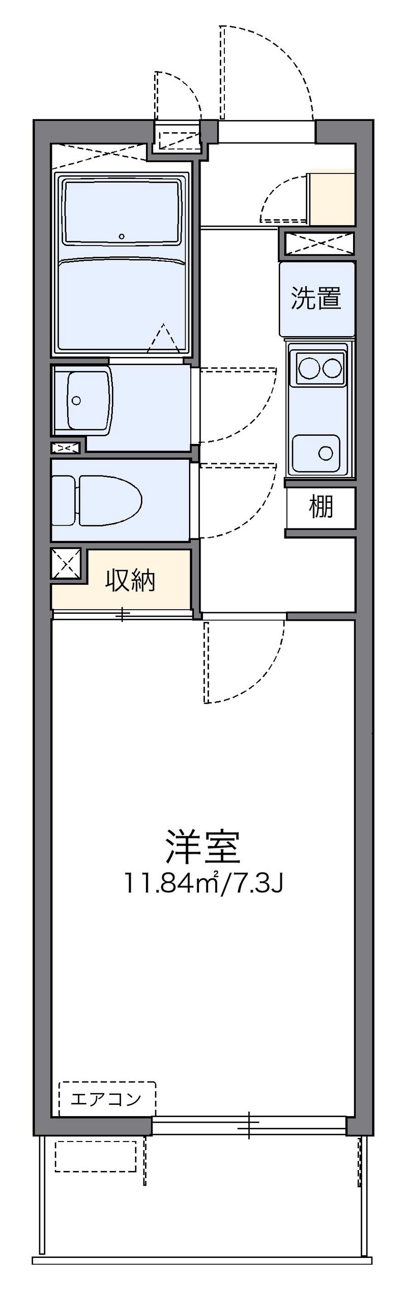LEONEXT Miyabi Omiya Floor plan