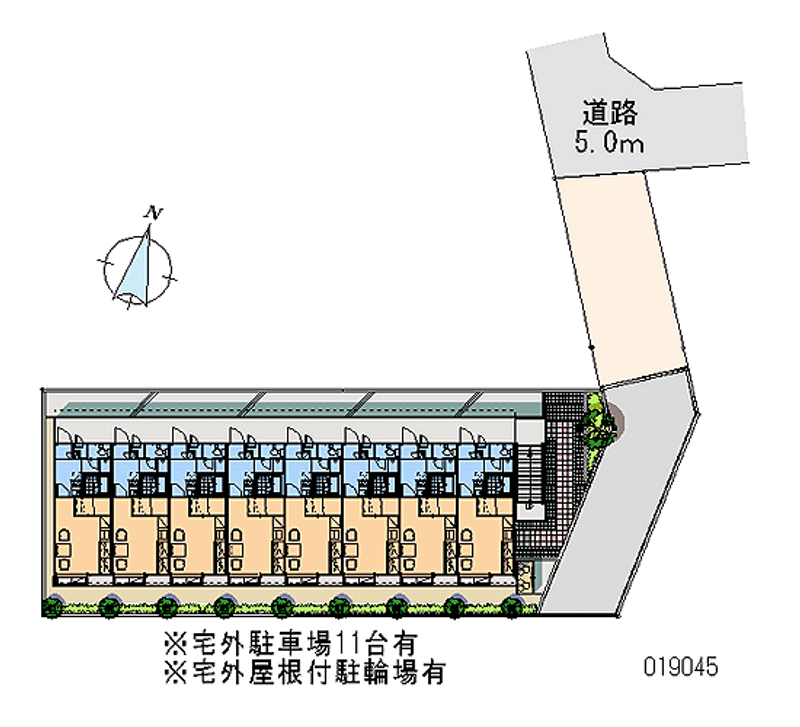 19045月租停车场