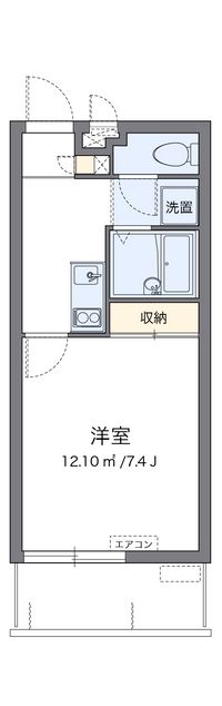 クレイノハピネスⅡ 間取り図