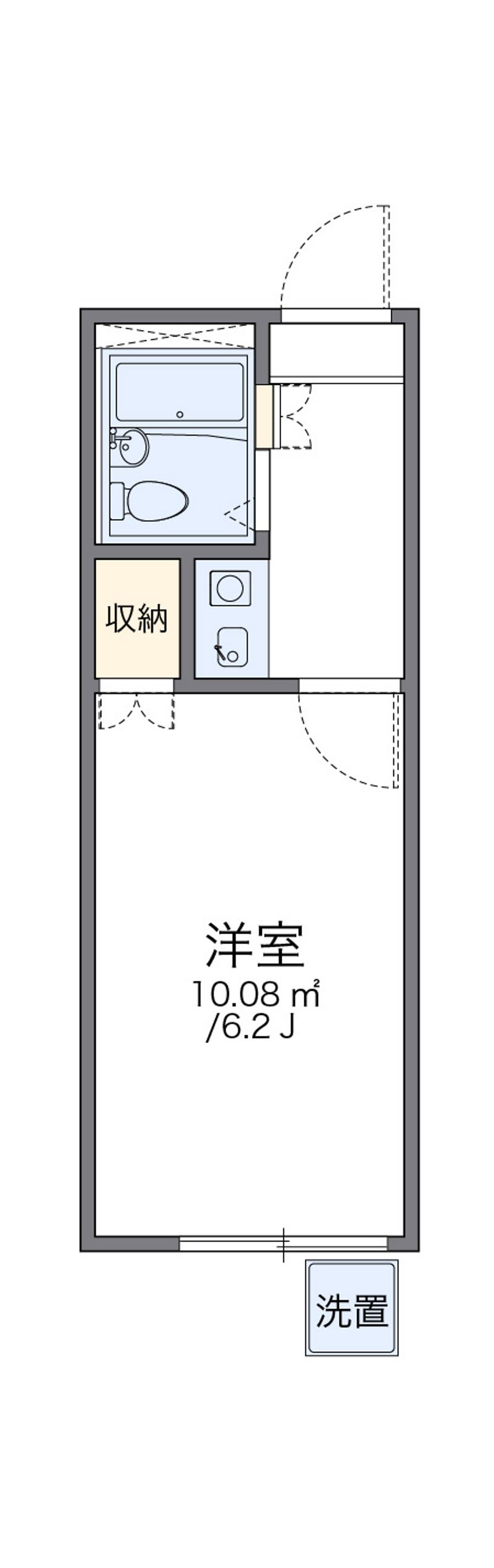 レオパレス赤羽Ｐａｒｔ１ 間取り
