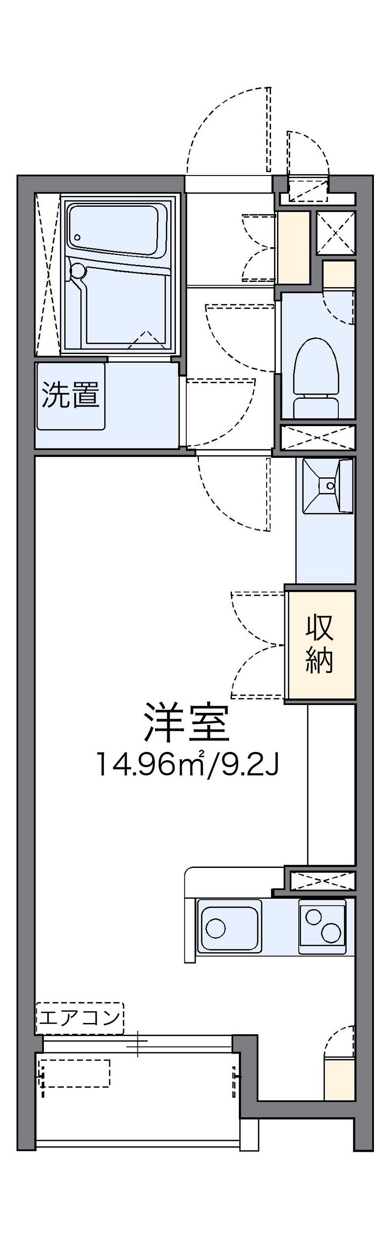 レオネクスト南花屋敷 間取図